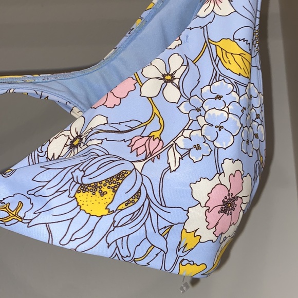 blue tie bikini top - Picture 2 of 3